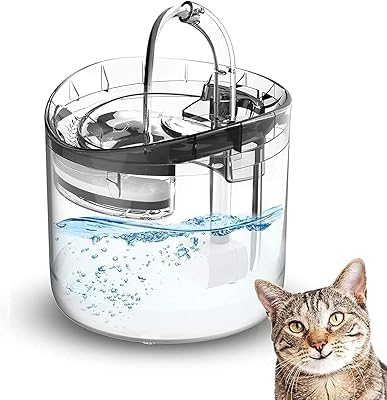 Fontaine d'eau pour chat lp100, distributeur d'eau pour chien, fontaine à eau automatique pour animaux de compagnie avec ensemble de robinets, 64 oz/1,8 l ultra silencieuse (fontaine). DIAYTAR COTE D'IVOIRE s'efforce de maintenir des prix compétitifs pour ses produits, ce qui la rend plus attrayante pour les consommateurs à la recherche d'offres abordables sans compromettre la qualité. La boutique organise régulièrement des promotions et des ventes spéciales, offrant ainsi à ses clients l'opportunité de faire des économies supplémentaires.