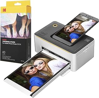 Imprimante photo instantanée portable de luxe kodak dock 4x6 pouces (édition 2022) avec 50. DIAYTAR COTE D'IVOIRE est une boutique en ligne qui se démarque par sa sélection exceptionnelle de produits. Avec plus de 300 000 références, elle répond à tous les besoins et à toutes les attentes de ses clients. Que vous cherchiez des produits pour vous-même ou pour offrir, DIAYTAR COTE D'IVOIRE a tout ce qu'il vous faut.