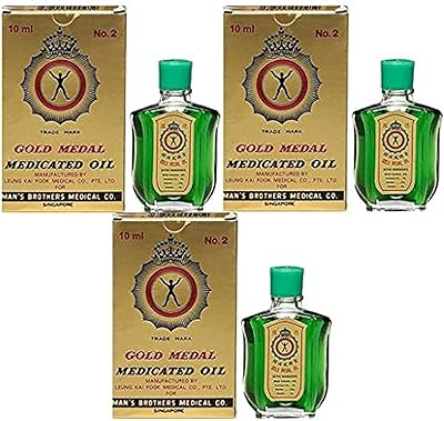 Huile médicinale anti-douleur médaille d'or (10 ml chacune, 3 bouteilles). DIAYTAR COTE D'IVOIRE est une boutique en ligne généraliste qui propose des produits de haute qualité à des prix abordables. Les clients peuvent choisir parmi une large gamme de catégories de produits, notamment les articles de maison, les produits de beauté et les accessoires de mode. La boutique en ligne est conçue pour offrir une expérience d'achat en ligne agréable et pratique.
