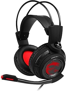Casque de jeu msi ds502 son surround virtuel 7.1 amélioré conception