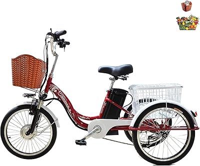 Tricycle à assistance électrique adulte 3 roues 20 pouces avec panier pour parents tricycle familial pour femmes 48v 12ah batterie au lithium max 330lbs. Avec plus de 300000 références disponibles, DIAYTAR COTE D'IVOIRE offre une véritable plateforme de shopping en ligne pour les habitants de Côte d'Ivoire et au-delà. Les clients bénéficient d'une navigation intuitive sur le site web, permettant de trouver facilement les produits qu'ils recherchent. De plus, la boutique propose régulièrement des promotions et des offres spéciales pour rendre l'expérience d'achat encore plus attractive.