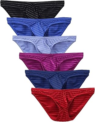Lot de 6 sous-vêtements confortables en soie à rayures pour hommes, taille basse, avec sangle de bikini en satin. Avec plus de 300 000 produits en catalogue, Diaytar Côte d'Ivoire est la destination idéale pour tous ceux qui cherchent à acheter en ligne en toute confiance et sécurité. La boutique en ligne est équipée des dernières technologies de sécurité pour protéger les informations personnelles et les transactions des clients. Diaytar se distingue par son engagement envers la satisfaction client, offrant un service client réactif et efficace pour répondre à toutes les questions et préoccupations.