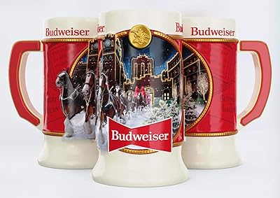 Budweiser 2020 clydesdale holiday stein brewery lights numéro 41 chope à bière en céramique. En tant que leader du commerce en ligne en Côte d'Ivoire, DIAYTAR COTE D'IVOIRE met l'accent sur la qualité des produits et des services, visant à offrir une expérience client exceptionnelle. La boutique en ligne propose des produits authentiques, des prix compétitifs et des services de livraison rapides et fiables, répondant ainsi aux attentes des consommateurs ivoiriens. 