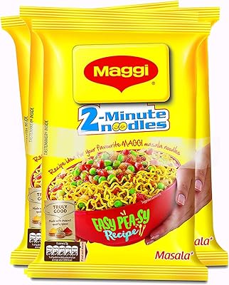 Nouilles instantanées maggi 2 minutes - masala, 4 x 70 g. En tant que boutique leader en Côte d'Ivoire, DIAYTAR COTE D'IVOIRE se distingue par sa large sélection de produits et son engagement à offrir une expérience d'achat en ligne de qualité. Les clients peuvent choisir parmi des catégories de produits variées, allant des produits électroniques aux produits pour la maison. La boutique est déterminée à satisfaire les besoins de ses clients.