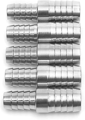 Ltwfitting bar production acier inoxydable 316 barb splicer mender 1/2\" tuyau id x 3/8\" (10mm) tuyau id raccord air eau carburant bateau (paquet de 5). La boutique en ligne DIAYTAR COTE D'IVOIRE est réputée pour sa qualité de service et sa large sélection de produits. Avec plus de 300000 références, elle propose une gamme variée de produits allant de l'électronique aux vêtements, en passant par les produits d'hygiène et les accessoires. Cette large sélection permet aux clients de trouver facilement ce qu'ils recherchent.