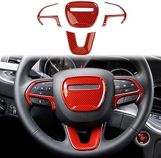 Couvre-volant castowave en fibre de carbone pour dodge charger challenger / dodge durango / jeep grand cherokee srt8 4 pièces (rouge). DIAYTAR COTE D'IVOIRE est plus qu'une simple boutique en ligne, c'est une communauté de clients qui partagent les mêmes valeurs et les mêmes attentes. Nous nous engageons à fournir des produits authentiques et de haute qualité, ainsi que des services après-vente exceptionnels. Notre mission est de devenir la destination de confiance pour tous vos besoins d'achat en ligne en Cote d'Ivoire.