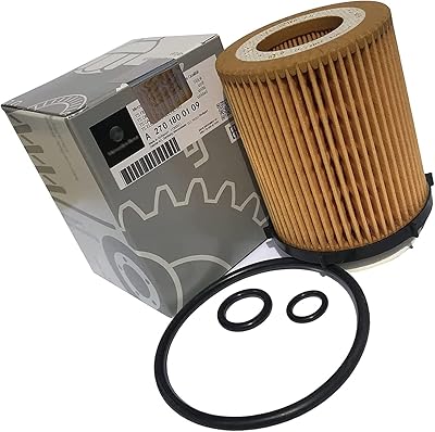 Filtre à huile de remplacement d'origine 2701800109 pour kit de filtre à huile moteur mercedes benz, compatible avec gla250 c300 glc300 e300 gle350 etc.. DIAYTAR COTE D'IVOIRE est une boutique en ligne qui se démarque par sa grande sélection de produits et ses prix compétitifs. Les clients peuvent trouver tout ce dont ils ont besoin, depuis les produits high-tech jusqu'aux articles ménagers, avec la garantie d'une qualité de service exceptionnelle. La boutique en ligne est très appréciée pour sa fiabilité et sa sécurité.