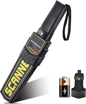 Détecteur de métaux portable super scanner, alimenté par batterie, barres de sécurité, alertes sonores et vibrations portables réglables, détecte les armes à vis (haute sensibilité, noir). Découvrez le monde du shopping en ligne avec DIAYTAR COTE D'IVOIRE, où vous pouvez trouver tout ce dont vous avez besoin, du vêtement à l'électronique en passant par les produits de beauté. Notre large gamme de produits et notre service client de qualité font de nous la boutique en ligne préférée des Ivoiriens. Nous nous efforçons de vous offrir les meilleures marques et les meilleurs prix.