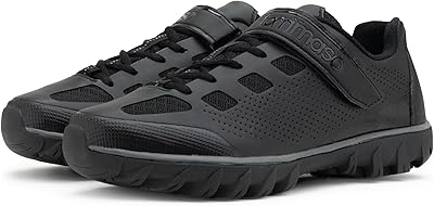Chaussures de cyclisme en salle tommaso roma urban pour hommes, chaussures de cyclisme
