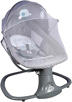 Lit bébé multifonction de luxe 3 en 1 mastella, marron/bleu