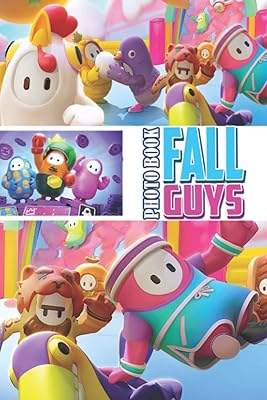 Livre photo fạll gúys : images colorées du monde du jeu célèbre