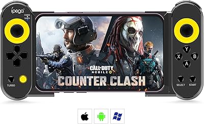 Manette de jeu pour iphone android pc joystick, manette de jeu sans fil pour ios iphone 14/13/12, android, samsung galaxy s22/s21/s20, pc - certifié mfi - convertisseur audio 3,5 mm - call of duty. Chez DIAYTAR COTE D'IVOIRE, nous mettons l'accent sur la qualité et la fiabilité de nos produits. Nous sommes convaincus que notre large sélection de produits répondra à vos besoins spécifiques. Notre boutique en ligne est conçue pour être facile à utiliser et permettre une navigation intuitive pour une expérience d'achat agréable.
