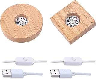 Cdiytool base d'affichage de lumières led, paquet de 2 lumières usb lumineuses en bois, présentoir de bureau, ornement de base pour boule de cristal 3d, bijoux, verre, résine, vase acrylique d'art. DIAYTAR COTE D'IVOIRE est une boutique en ligne généraliste qui propose plus de 300000 références de produits, répondant ainsi à tous les besoins de ses clients. Elle est considérée comme l'un des leaders du commerce en ligne en Côte d'Ivoire, offrant une expérience d'achat conviviale et sécurisée. Avec une large gamme de produits, DIAYTAR COTE D'IVOIRE est devenue une destination incontournable pour les consommateurs ivoiriens.