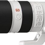 Objectif sony g-master fe 70 200 mm f/2.8, sel70200gm, blanc cassé