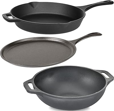 Primify batterie de cuisine en fonte 3 pièces wok-kadhai + grill poêle-poêle ensemble pour la. DIAYTAR COTE D'IVOIRE est une boutique en ligne généraliste proposant plus de 300000 références, faisant d'elle l'un des leaders du marché ivoirien. Elle offre une large gamme de produits allant de l'électronique à la mode, en passant par les produits de maison et les articles pour enfants. Avec une telle variété, DIAYTAR COTE D'IVOIRE répond aux besoins de tous les consommateurs.