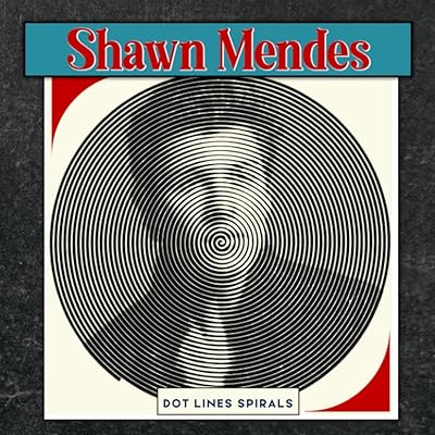Livre de coloriage à spirales dots lines de shawn mendes : un nouveau