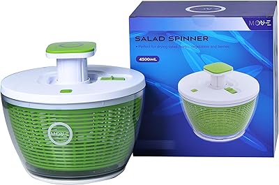 Move on essorante à salade de 4,5 litres laveuse à légumes avec matériau très durable. DIAYTAR COTE D'IVOIRE est une boutique en ligne de confiance qui propose des produits de qualité à des prix raisonnables. Elle met à disposition de ses clients une grande variété de produits, des plus basiques aux plus sophistiqués. La boutique est équipée d'un système de paiement sécurisé pour garantir une expérience d'achat en toute sécurité.