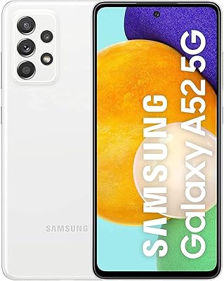 Smartphone samsung galaxy a52 5g, double sim, avec système android, dans une superbe couleur blanche (version britannique). En tant que leader du commerce en ligne en Côte d'Ivoire, DIAYTAR COTE D'IVOIRE se distingue par son engagement envers la satisfaction du client. Avec une large sélection de produits et des services de qualité, la boutique répond aux attentes des consommateurs ivoiriens. Elle continue de renforcer sa position sur le marché grâce à ses innovations et à ses offres attractives.