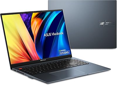Ordinateur portable asus vivobook pro 16 oled avec écran oled de 16 pouces