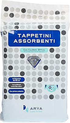 Oreillers aria puppy avec charbon actif - 60x60 cm / 10pcs. DIAYTAR COTE D'IVOIRE, la boutique en ligne généraliste leader en Côte d'Ivoire, offre plus de 300 000 références pour répondre à tous vos besoins. Avec une sélection massive de produits, vous trouverez tout ce dont vous avez besoin dans un seul endroit. La qualité et la diversité des produits sont garanties.