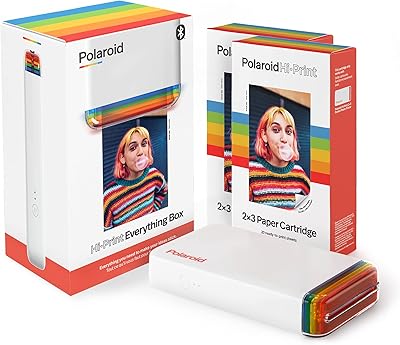 Ensemble papier et imprimante polaroid hiprint - imprimante photo de poche bluetooth + pack double papier (40 feuilles). DIAYTAR COTE D'IVOIRE est la référence en matière de boutique en ligne en Côte d'Ivoire, avec une offre incroyable de plus de 300 000 produits. La boutique en ligne propose des produits de toutes les catégories, des électroménagers aux vêtements, en passant par les produits alimentaires. Les clients peuvent profiter de prix compétitifs et de promotions régulières.