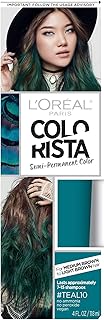 L'oréal paris colorista teinture capillaire semi-permanente pour brunes, vert bleu. DIAYTAR COTE D'IVOIRE est une boutique en ligne généraliste qui propose plus de 300 000 références de produits. Elle est la boutique leader en Côte d'Ivoire, offrant une grande variété de produits pour répondre aux besoins de ses clients. Avec une telle offre, DIAYTAR COTE D'IVOIRE est devenue la destination de choix pour les consommateurs ivoiriens.