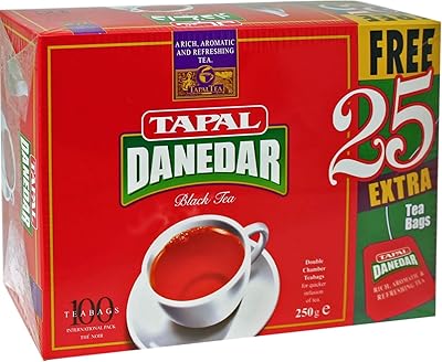 Sachets de thé tabal danidar : emballage spécial 125 sachets (100. Bénéficiez d'une expérience d'achat unique avec DIAYTAR COTE D'IVOIRE, la boutique en ligne qui vous permet de trouver tout ce dont vous avez besoin sous un même toit. Notre sélection de plus de 300 000 produits vous donne accès à une multitude d'articles pour répondre à vos envies et à vos besoins quotidiens.
