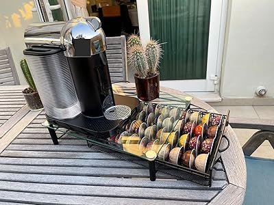 Elite essentials co. porte-capsules nespresso vertuo, support de tiroir de rangement en verre trempé cristal pour nespresso vertuoline 40 capsules de café. DIAYTAR COTE D'IVOIRE est la référence en matière de boutique en ligne généraliste en Côte d'Ivoire, proposant une large sélection de produits allant des accessoires de mode aux produits électroniques. Avec une équipe dédiée et passionnée, nous nous efforçons de fournir les meilleurs services à nos clients. Notre plateforme est conçue pour offrir une navigation fluide et des options de paiement sécurisées.