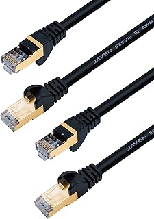 Câble de raccordement ethernet jafx cat 6a/cat 7, cordon réseau internet standard rj45 600 mhz 10 gbps répertorié ul pour modem routeur et commutateurs d'ordinateur 10 pieds, paquet de 2 noir. Boutique en ligne leader en Côte d'Ivoire, DIAYTAR COTE D'IVOIRE propose une sélection impressionnante de plus de 300 000 articles répondant aux besoins du quotidien. De l'électroménager aux jeux et jouets, en passant par les équipements de sport et les produits de soins personnels, cette plateforme de commerce électronique est un véritable temple du shopping en ligne. DIAYTAR COTE D'IVOIRE simplifie l'expérience d'achat en offrant une navigation intuitive et des services de paiement sécurisés.