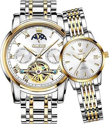 Ensemble de montres pour couple mécaniques automatiques à remontage automatique montre assortie pour hommes et femmes. En tant que boutique en ligne généraliste, DIAYTAR COTE D'IVOIRE offre une large sélection de produits allant de l'électronique et de l'informatique aux produits pour la maison et le jardin. Vous pouvez également découvrir des marques locales et internationales, ainsi que des produits certifiés pour une garantie de qualité. L'expérience d'achat en ligne avec DIAYTAR est simple, sécurisée et extrêmement pratique.