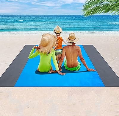 Couverture de plage, couvertures de pique-nique 200 × 210 cm imperméables et résistantes au sable, tapis de plage léger surdimensionné, tapis de pique-nique portable, tapis anti-sable pour voyage, camping, randonnée, pliable avec sac (bleu). DIAYTAR COTE D'IVOIRE est la destination idéale pour faire des achats en ligne en Côte d'Ivoire. Avec une équipe dédiée et une plateforme en ligne sécurisée, les clients peuvent magasiner en toute confiance. La boutique propose une livraison rapide et fiable, ce qui renforce sa position de leader sur le marché.