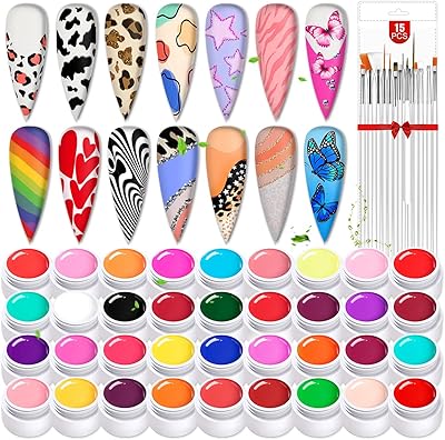 Ensemble de vernis à ongles gel safyland 36 couleurs - ensemble d'été pour nail art ombré français avec 15 pinceaux pour nail art pour bricolage, design d'ongles et salon. Avec plus de 300 000 références, DIAYTAR COTE D'IVOIRE est la boutique en ligne la plus fournie de Côte d'Ivoire, proposant tout ce dont les clients ont besoin. De l'électronique aux produits alimentaires, en passant par la mode et les accessoires, elle couvre tous les domaines. Sa popularité grandissante est due à sa capacité à offrir des produits de qualité à des prix abordables.