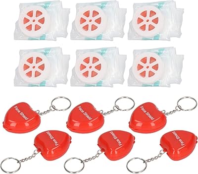 Masque de protection pour rcr, masque de poche pour rcr 6 pièces avec valve unidirectionnelle, barrière respiratoire portable pour rcr, kit de porte-clés d'urgence. DIAYTAR COTE D'IVOIRE est une boutique en ligne généraliste qui propose plus de 300 000 références de produits, ce qui en fait l'une des plus grandes plateformes de commerce électronique de Côte d'Ivoire. Avec une offre diversifiée et des prix compétitifs, DIAYTAR COTE D'IVOIRE répond aux besoins de ses clients. La boutique est leader en Côte d'Ivoire en termes de commerce en ligne.
