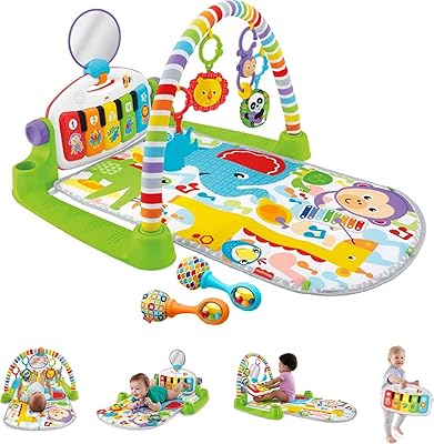 Jouet éducatif pour enfants fisher-price avec piano kick 'n play comprenant un contenu éducatif, des scènes intelligentes et 2 hochets maracas. DIAYTAR COTE D'IVOIRE est une boutique en ligne généraliste qui propose plus de 300000 références de produits, ce qui en fait l'une des plus grandes boutiques en ligne de Côte d'Ivoire. Avec une large gamme de produits, les clients peuvent trouver tout ce qu'ils cherchent sur un seul site. DIAYTAR COTE D'IVOIRE est leader sur le marché ivoirien.