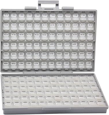 Résistance à montage en surface aidetek 0402 144 valeurs, 100 pièces/valeur 1% kit de résistance d'échantillon en boîte - toutes les boîtes e96 série 0ohm à 1mohm kit de concepteur. En tant que boutique en ligne leader en Côte d'Ivoire, DIAYTAR COTE D'IVOIRE comprend l'importance de la satisfaction client et s'efforce de répondre aux attentes de sa clientèle. Avec des promotions régulières et des offres spéciales, cette plateforme d'achat en ligne cherche à renforcer toujours plus sa relation avec les consommateurs. Elle vise à proposer non seulement des produits vastes et variés mais également des solutions pratiques pour faciliter les achats en ligne.