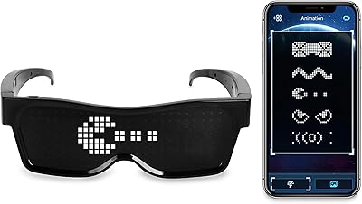 Eyeflashes led party gel - led bluetooth gl pour les festivals - cool gl pour afficher des messages clignotants personnalisés via bluetooth sur notre application - party light ! + bonus case. DIAYTAR COTE D'IVOIRE est une boutique en ligne généraliste qui propose plus de 300000 références de produits, répondant ainsi aux besoins diversifiés de ses clients. Avec une large gamme de produits, elle est devenue la boutique leader en Cote d'Ivoire, offrant une expérience d'achat en ligne exceptionnelle. Elle sélectionne soigneusement ses fournisseurs pour garantir la qualité de ses produits.