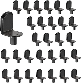 Ding feng 30 pièces clips à angle droit étagères en verre boulons