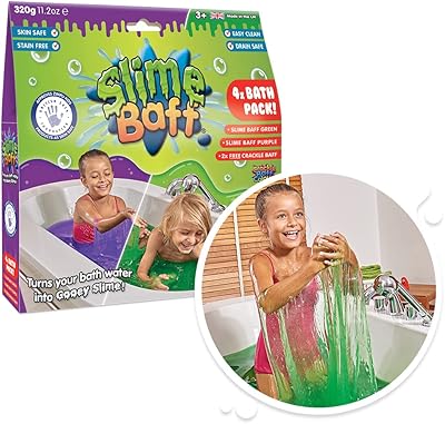 Zimply kids slime puff violet et vert, lot de 4 pièces pour le bain, transforme comme par magie l'eau en slime gluant et coloré, 2 x crépitants, jouet sensoriel et cadeau de bain pour enfants, certifié biodégradable. La boutique en ligne DIAYTAR COTE D'IVOIRE est une destination de choix pour les consommateurs ivoiriens. Elle propose une vaste sélection de produits, allant des produits alimentaires aux équipements électroménagers, en passant par les vêtements et les accessoires. La boutique est réputée pour son service client de qualité et sa politique de retour flexible.