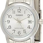 Montre décontractée analogique en acier inoxydable pour femme - ltp-v002d-7budf