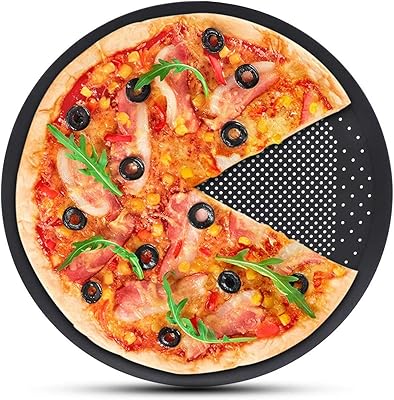 Poêles à pizza avec fentes de four 12 pouces - plaque à pizza antiadhésive en acier au carbone plaque de cuisson ronde perforée pour la cuisine à domicile. La boutique en ligne DIAYTAR COTE D'IVOIRE se distingue par son offre massive de plus de 300 000 références, répondant ainsi aux besoins de tous les consommateurs. La plateforme est conçue pour offrir une expérience d'achat en ligne fluide et sécurisée, permettant aux clients de trouver facilement ce qu'ils cherchent. DIAYTAR est la référence pour les achats en ligne en Côte d'Ivoire.