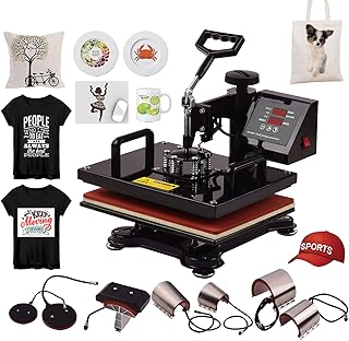 Presse à chaud numérique multifonctionnelle 8 en 1 12x15 pouces avec plaque à tasses et presse à capuchon pour t-shirts, chapeaux et tasses. La boutique en ligne DIAYTAR COTE D'IVOIRE se démarque par son offre incroyable de plus de 300 000 produits, allant des électroniques aux vêtements. Elle est devenue la destination de choix pour les Ivoiriens qui cherchent à acheter en ligne avec confiance. DIAYTAR COTE D'IVOIRE garantit la qualité et la fiabilité de ses produits.