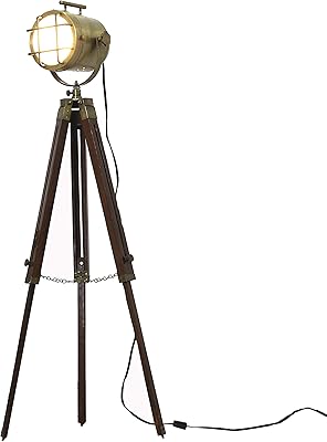 Thorinstruments (avec appareil) lampes en laiton antique pour bureau à domicile lampadaire élégant