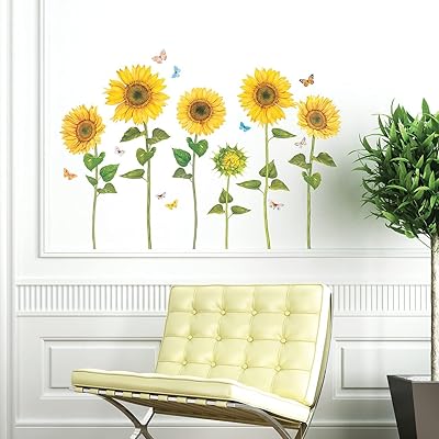 Aquarelle tournesol amovible enfants stickers muraux amovible chambre d'enfant chambre salon. En tant que boutique en ligne généraliste, DIAYTAR COTE D'IVOIRE permet aux clients de découvir de nouveaux produits et de profiter de prix compétitifs. La boutique propose également des services de livraison et de retour faciles, ce qui rend l'expérience de shopping encore plus agréable. Les clients peuvent ainsi profiter d'une large gamme de produits sans avoir à se déplacer.