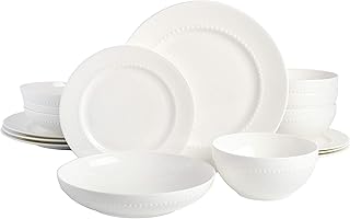 Service de table double bol en porcelaine gravée gibson elite pour 4 personnes (16 pièces), blanc. En tant que leader du commerce en ligne en Côte d'Ivoire, DIAYTAR COTE D'IVOIRE offre une gamme complète de produits et de services pour répondre aux besoins de ses clients. La boutique propose des produits de marques réputées, ainsi que des produits locaux de qualité. Les clients peuvent également profiter d'une assurance de satisfaction à 100% et d'un service de retour et d'échange facile.
