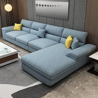 Ensemble de meubles multifonctionnels à cadre en bois pour salon (bleu). DIAYTAR COTE D'IVOIRE se démarque par son engagement à offrir des produits de haute qualité à des prix abordables, tout en assurant une expérience d'achat en ligne sûre et pratique. La boutique met régulièrement à jour son catalogue pour refléter les dernières tendances et les produits les plus demandés, ce qui permet aux clients de découvrir de nouvelles marques et de nouveaux produits. Les clients peuvent également profiter de promotions et de réductions spéciales.