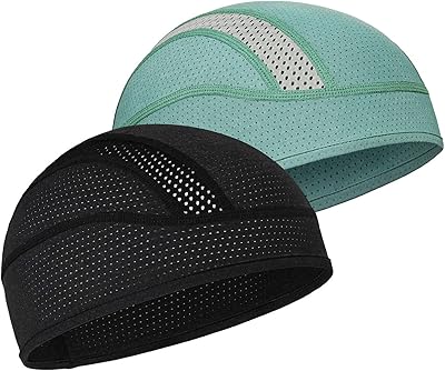 Bonnet de casque rembourré en forme de tête de mort casquette de cyclisme