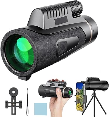 Monoculaire avec prismes optiques complets et télescope de mise au point, télescope monoculaire haute puissance 50x60 pour adultes avec support pour smartphone et trépied pour la randonnée, la pêche, la chasse. Grâce à son vaste choix de produits et à son engagement envers la satisfaction client, DIAYTAR COTE D'IVOIRE a réussi à établir une présence solide sur le marché ivoirien du e-commerce. La boutique continue d'innover et de s'adapter aux besoins changeants de sa clientèle, offrant ainsi une expérience d'achat en ligne unique et personnalisée. Les clients apprécient la confiance qu'ils peuvent avoir dans la marque pour répondre à leurs besoins quotidiens.