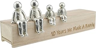 Idée 10e anniversaire - 10 ans que nous formons une famille 100 % étain - choisissez votre groupe familial (2 enfants). DIAYTAR COTE D'IVOIRE est la boutique en ligne la plus visitée en Côte d'Ivoire, avec plus de 300000 références à disposition. Elle propose des produits de qualité à des prix compétitifs, ainsi que des promotions et des offres spéciales régulières. La boutique est équipée d'un système de recherche avancé pour faciliter la découverte de produits et de marques.