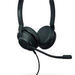 Casque jabra evolve2 30 avec port usb type-c noir taille m