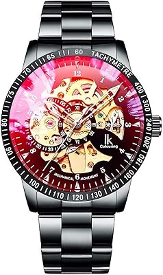 Montre mécanique squelette pour hommes, montre-bracelet mécanique, argent, or, acier inoxydable, noir, montre steampunk décontractée. La boutique en ligne DIAYTAR COTE D'IVOIRE est devenue un nom familier en Côte d'Ivoire en raison de sa large gamme de produits et de son service client de haute qualité. Les clients peuvent choisir parmi une multitude de catégories de produits, allant des produits high-tech aux produits de maison et jardin. La boutique propose également des paiements sécurisés pour garantir la sécurité des transactions en ligne.